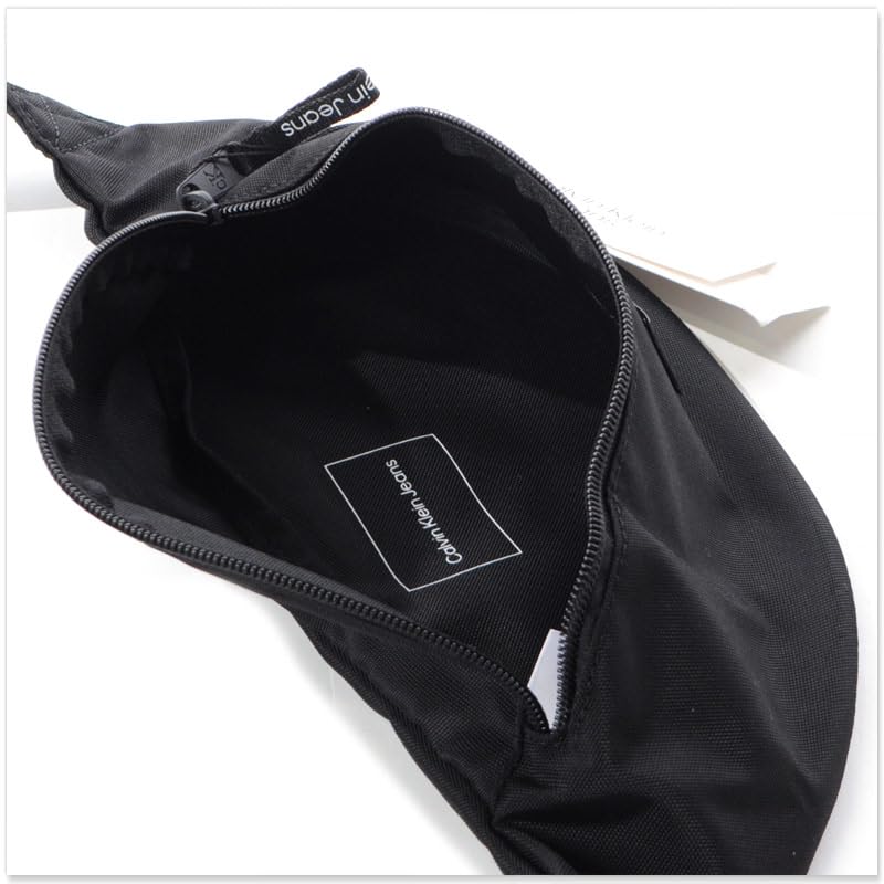 CALVIN KLEIN waist bag for polyester sacoche K50K510070 bag/body men, black, style, [Used]