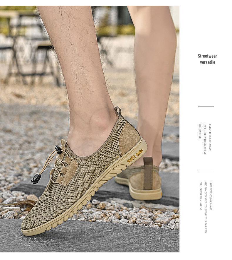 Ademende Sportschoenen van Mesh voor Mannen - Grote Maten, Lichtgewicht, Comfortabel, Casual