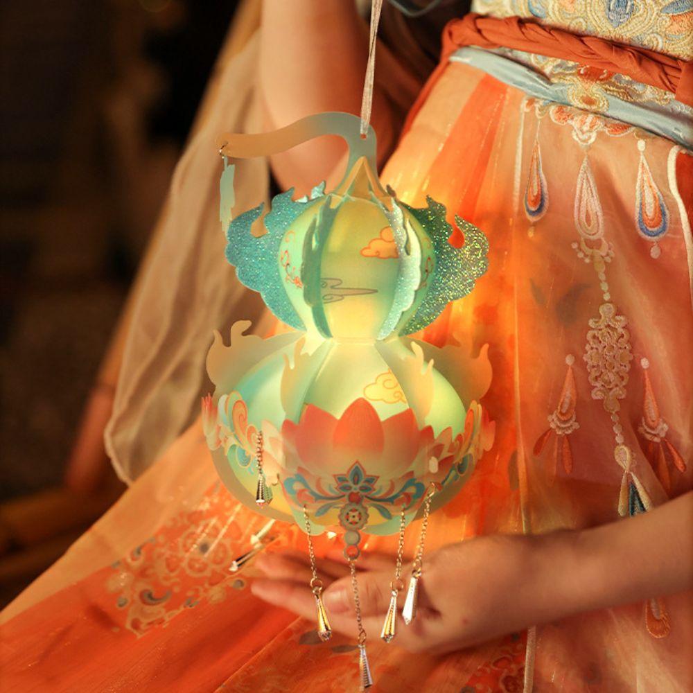 Chinese Style Spring Festival Luminous Lantern Children Handheld Lantern Home New Year Gift