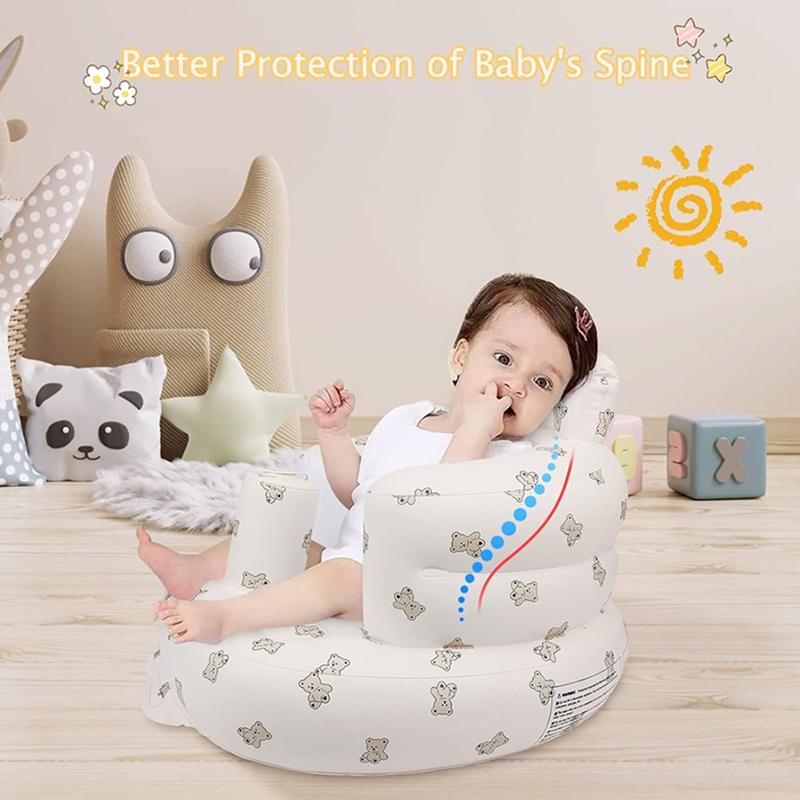 Baby Aufblasbares Sofa Tragbar Faltbar Baby Sofa Pvc Multifunktionaler Sitz Sitzübung Badhocker Kinder Badestühle