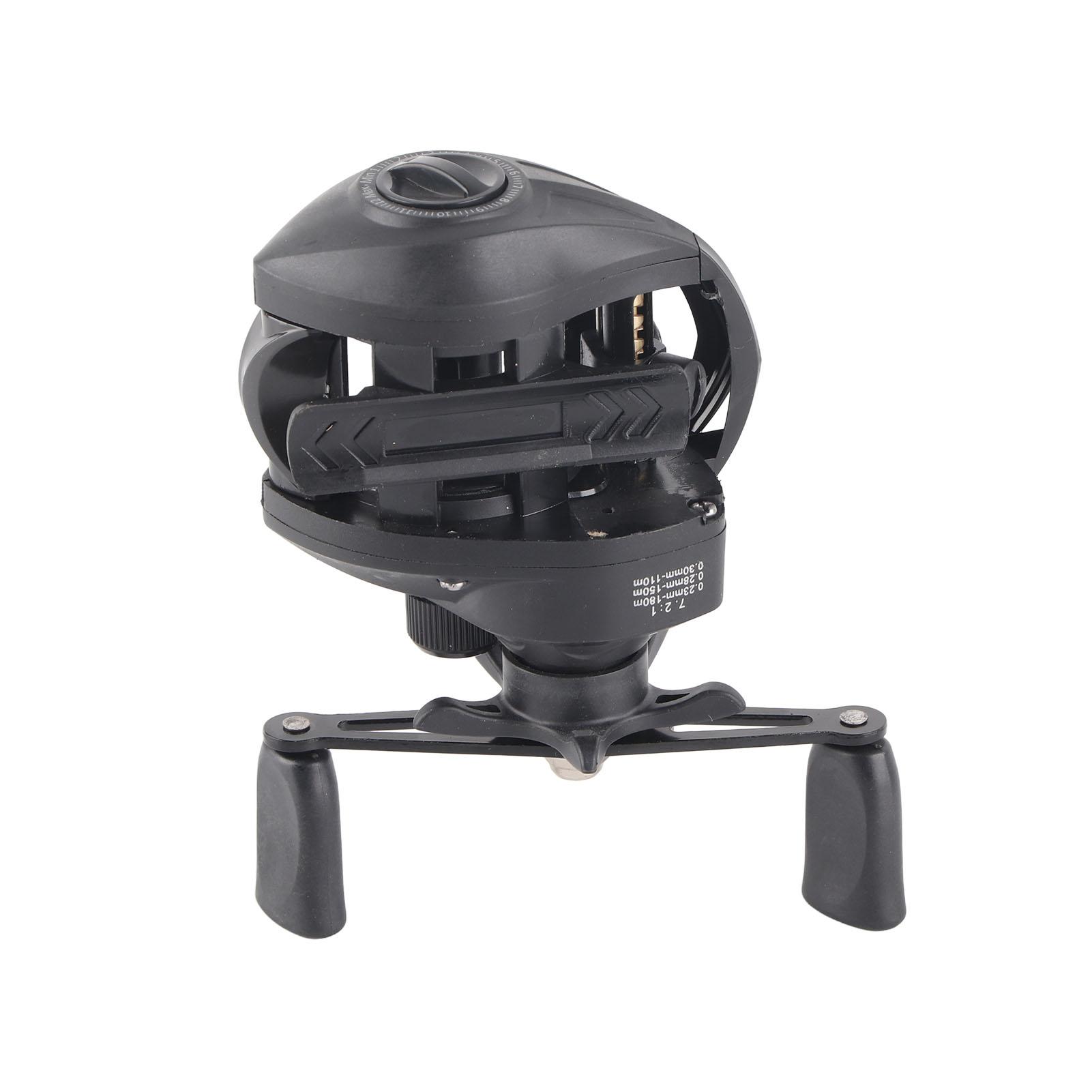 

Катушка для рыбалки «Капля воды» Взрывозащищенная Нейлоновая леска Дальний заброс Рыболовная катушка Усиленное колесо Рыболовные снасти Черная Левая