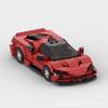 Compatible With Building Blocks MOC Small Particle Ferrari SF90 Sports Car Model Speed8 Grid Car Model
