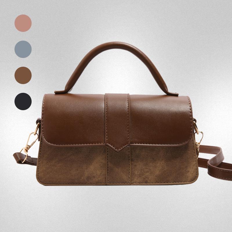 Fashion Handbag Simple and Versatile Small Square Bag New Trend Messenger Bag Texture Premium Shoulder Bag Women's Bag