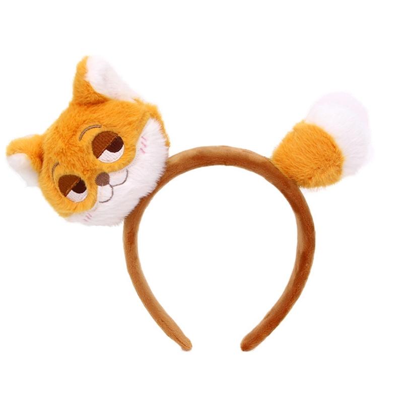 Fascia per Capelli con Personaggi Animali per Bambini Leggera Comoda Copricapo Accessori Per l'Uso Quotidiano