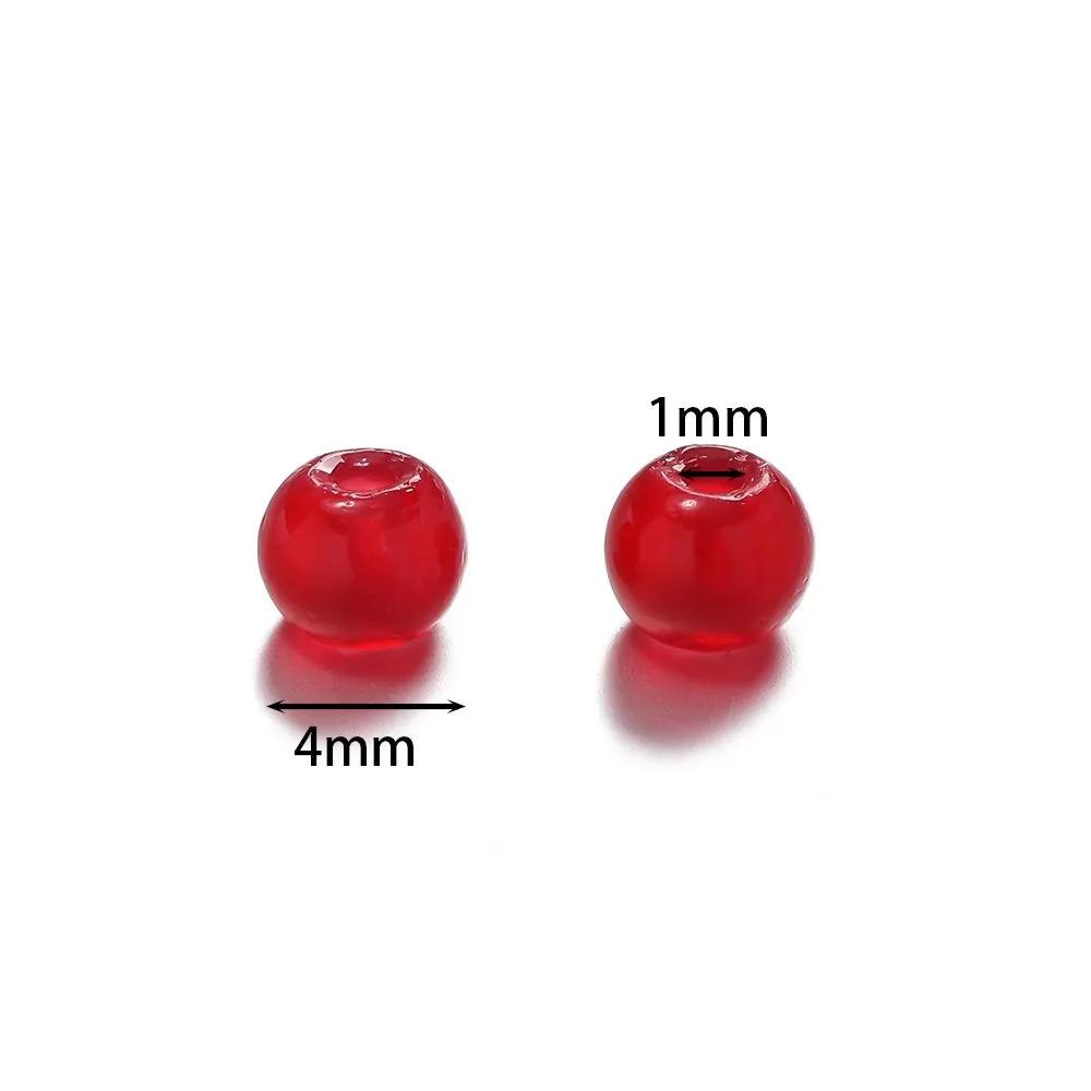 Bead, 8 g, 100 pcs, brown red
