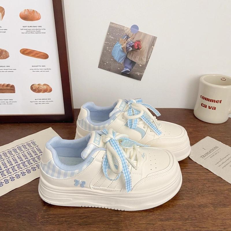 Autumn Thick Soled White Comfortable Women's Shoes 2025 New Outdoor Non Slip Casual Shoes Fashion Women's Shoes Zapatos De Mujer