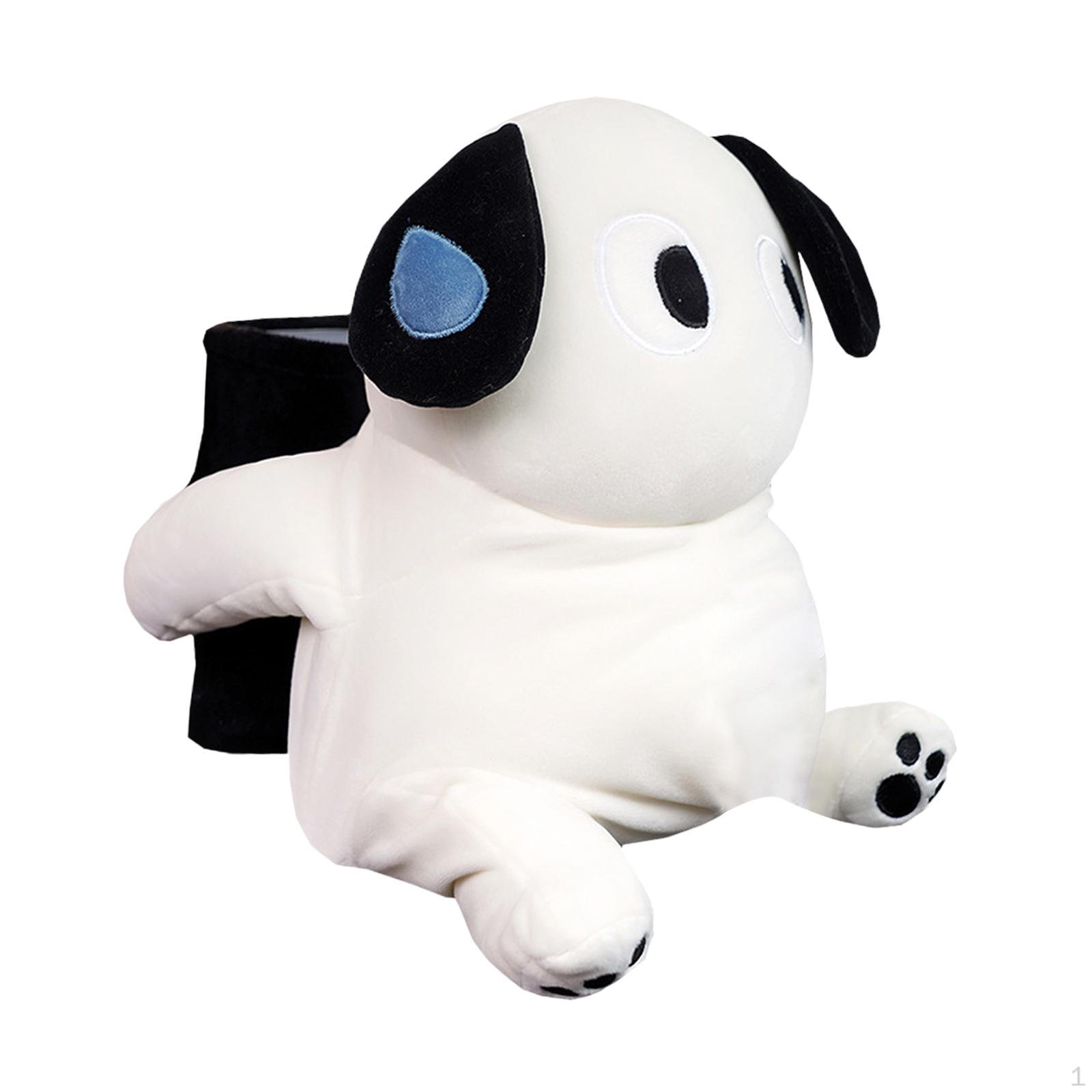 

Car Decorations Tissue Container with Trash Can Universal 2 in 1 Cartoon Box dog