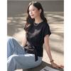 TERRE BLEUE Women's Breathable Loose Fit Short Sleeve T-Shirt