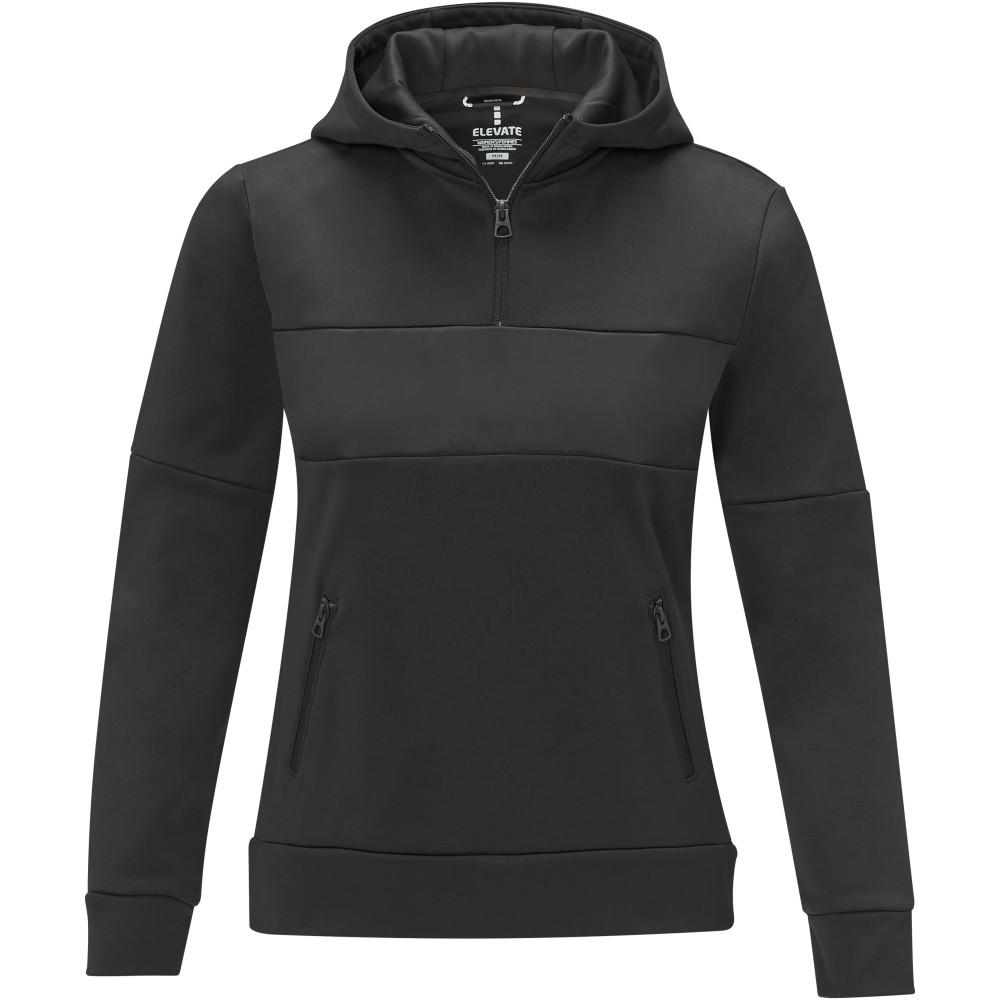 Elevate Life Damen-/Damen-Anorak-Sweatshirt mit Kapuze und halbem Reißverschluss