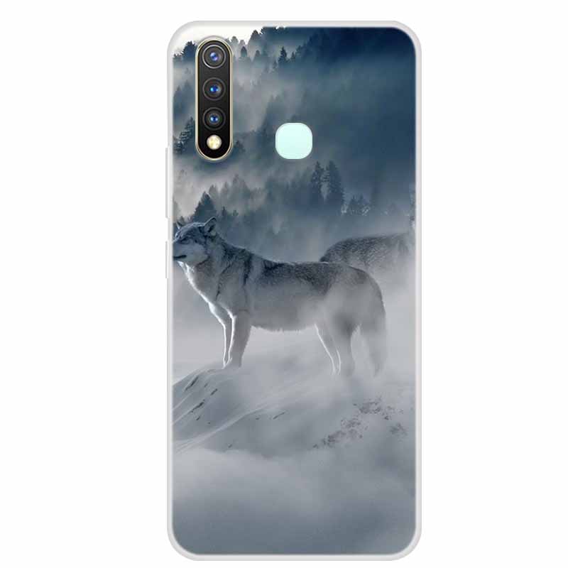 Per Vivo 1915 / Y19 /U3 Custodia Bumper Silicone TPU Copertura Posteriore Morbida Per Vivo Y19 Y 19 VivoY19 Custodia Cartone animato fundas su Vivo1915 Coque
