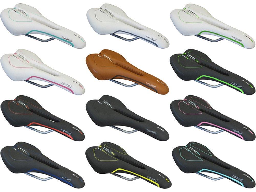 Selle Royale 145mm X 280mm Length R.e.med Saddle, Black/Green,