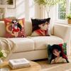 HHino RRei Sailor Moon Mars Customizable Square Cushion Cover Double Sided Print Pillow Case