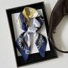 Spring and Summer Thin Silk Scarf Versatile Headscarf Women's Small Square Scarf 71cm Shawl Korean Versatile Temperament Small Silk Scarf Wholesale