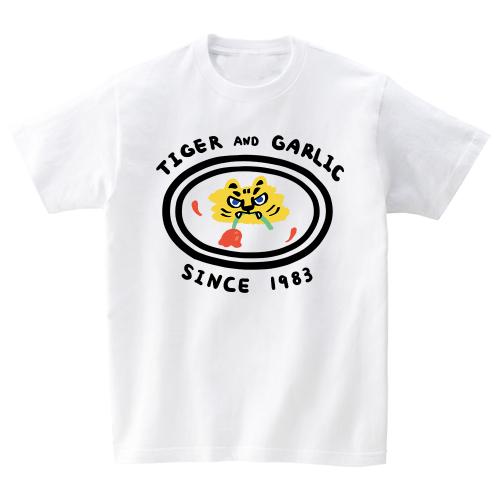 Tiger And Garlic Black Tiger And Garlic Since 1983_White White/L