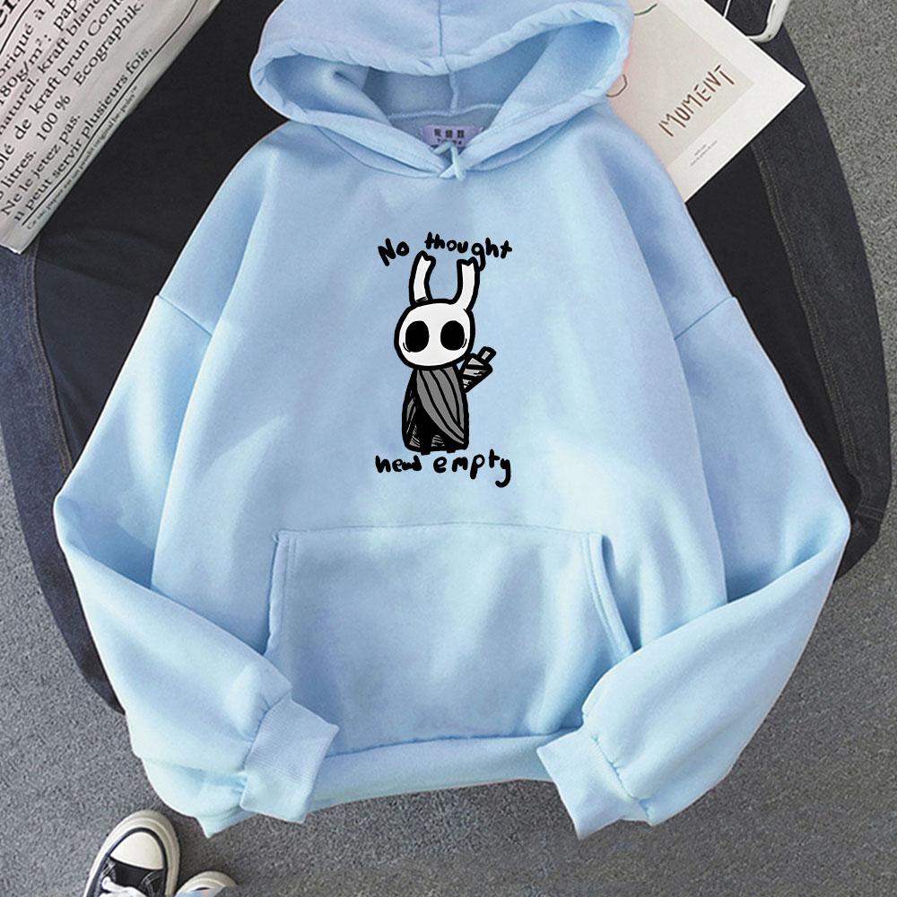 Hollow Knight New Hoodie Cute Graphic Printing Letter Sweatshirt Cartoon Autumn/Winter Clothing Unisex  Pullovers