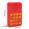 16 Button Voice Sound Box Prank And Funny Sound Generator Music Squeeze Box Toy Atmosphere Sound Generator