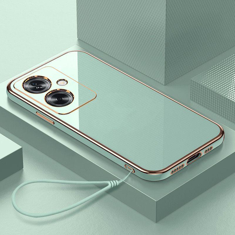 Para OPPO A79 Funda OPPO A79 Funda OPPO CPH2553 Funda para teléfono OPPO A79 A79 5G Lujosa carcasa trasera a prueba de golpes con revestimiento cuadrado