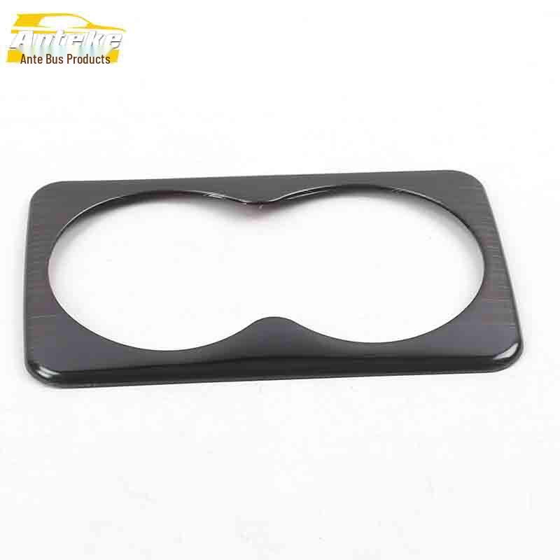 MG6 Rear Cup Holder Bright Ring: Stainless Steel Third Row Armrest Box Decorative Sticker for Car Accessories