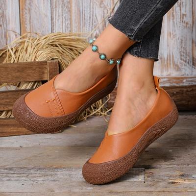 Flats Women Shallow Shoes 2025 Autumn Designer Retro Sport Shoes Fashion Casual Sneakers Running New Trends Zapatillas De Mujer