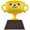 V-SHIKA Winner's Cup Trophy Smiling Bear Cup Smakuma!! [Yellow]