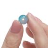 50pcs 8/10mm Double Color Jelly Result Round Glass Beads Loose Spacer Beads Pattern for Jewelry Making DIY Bracelet Necklace