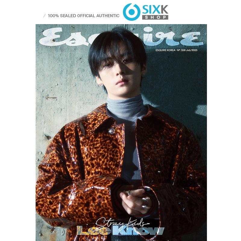 

[Попереднє замовлення] ESQUIRE - LEE KNOW(Бродячі діти) (СЕРПЕНЬ 2025) (Переклад англійською)