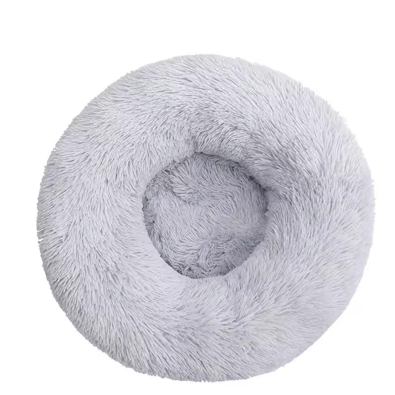 2021 Custom Modern Portable Cat & Dog Bed Indoor Eco-Friendly Fluffy Plush Soft Solid Pattern Camping Small Sizes