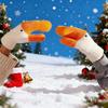 Winter Snow Gloves Thermal Warm Soft Animal Mittens Winter Animal Gloves For Girl Friend Sport Skiing Men Women Parent Outdoor