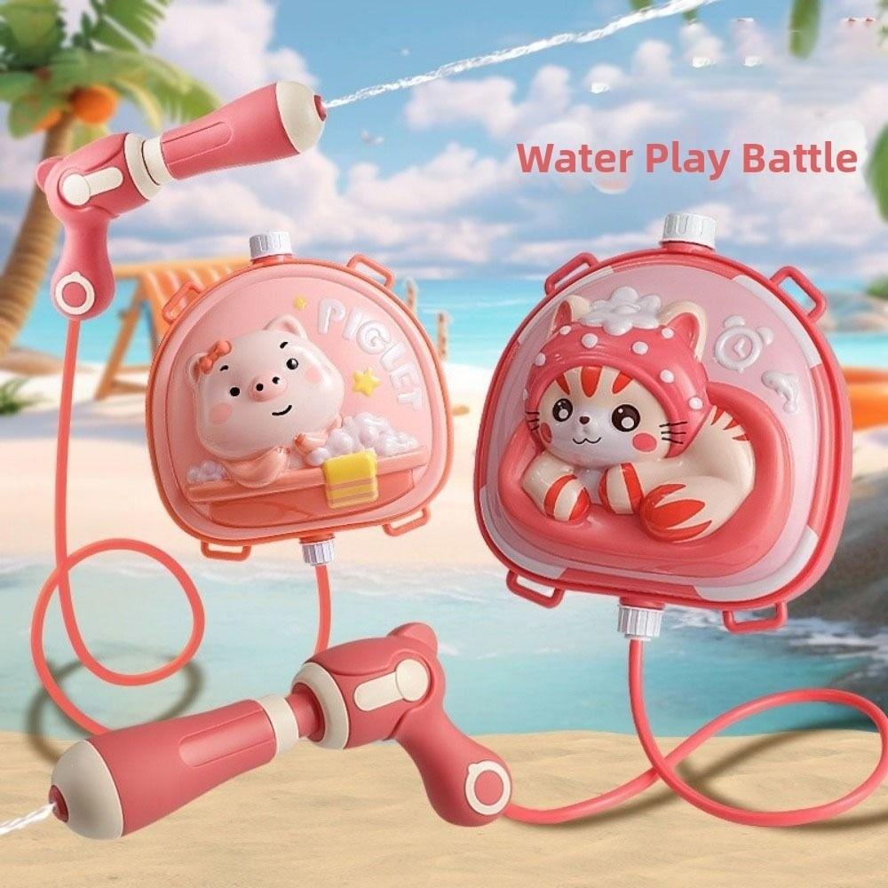 High Pressure Children Backpack Water Spray Toy  Pool Activities