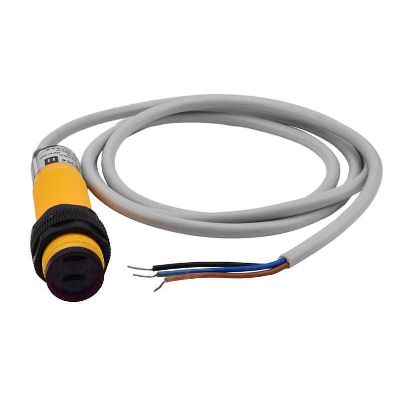 Proximity Diffuse Reflection Photoelectric Switch Sensor 6-36V E3F-DS30C4 NPN Normally Open 7-30cm Detection Range Adjustable