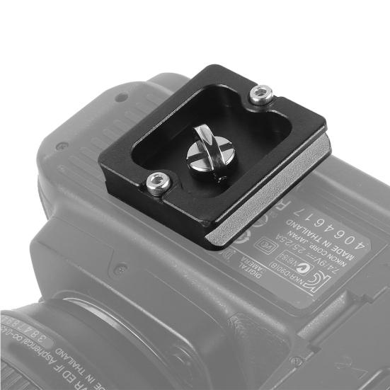 PU40 40x40mm Adjustable Quick Release Plate for Arca Swiss Type Ballhead Tripod