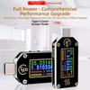 For Charger Testing Black PD Protocol Tester Offline Data Storage Current Meter Voltage Meter Temperature 0 80