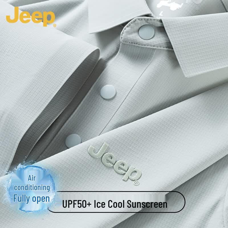 JEEP Men s Cooling Sun Protection Short-Sleeve Polo Shirt 2XL