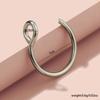Personalized Punk Steel Color Stainless Steel Open Ring U-shaped Nose Jewelry Nose Ring Nose Nail Puncture Jewelry