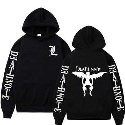 Anime Death Note Shinigami Ryuk Hoodies Manga Light Yagami Sweatshirts Men Women Fashion Casual Long Sleeve Pullovers Streetwear