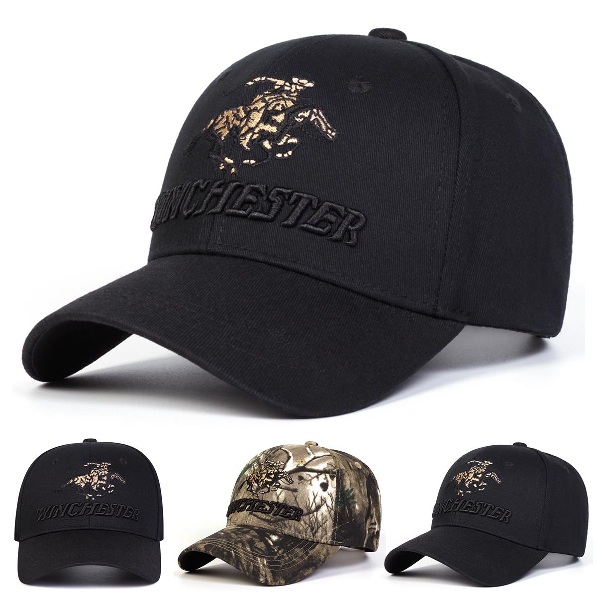 Yto Household Items Women's Winchester Letter Print Embroidery Baseball Caps Spring And Autumn Outdoor Use Adjustable Casual Hats Sunscreen Hat For Men And