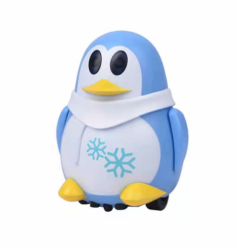 Creative Induction Cute Robot Penguin Follow Your Magic Pen To Draw Any Line Robot Sketching Robot Children's Education Toy Gift