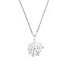 Retro Fashion Titanium Steel Spider Web Pendant Necklace