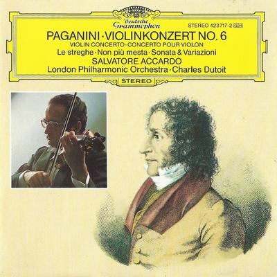 CD PAGANINI, ACCARDO, DUTOIT; LPO - Paganini:Koncert skrzypcowy 6 4237172 Deutsche Grammo 1988 Niemcy Klasyczny Używany