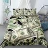 3D Home Textile Banknote Quilt Cover Digital Printing Three-Piece Digital Printing