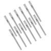 12 Pcs Mandrel Nail Drill Bits,Mandrel Bits for Small Sanding Bands,3.1 MM 3/32 Shank Mini Mandrel Bit for Acrylic Nails Manicure Pedicure Tool