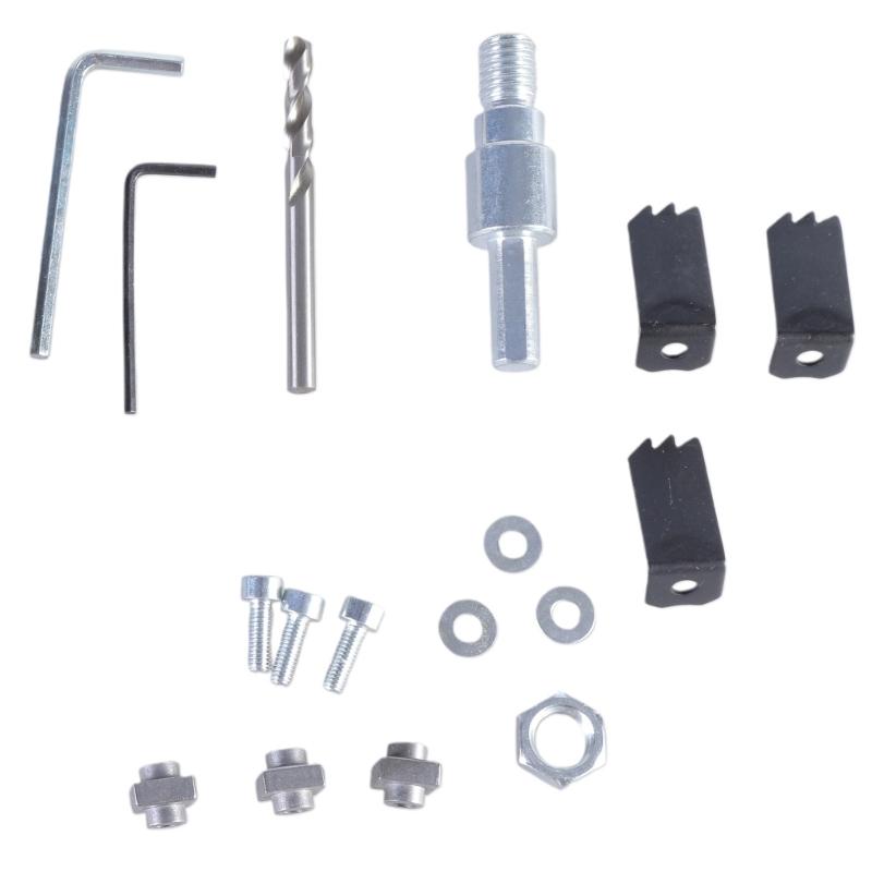 Multifunctional Adjustable Hole Saw Opener Saw Adjustable Metal Woodworking Tool Kit, 1.7"-5.1"Inch Diameter Tool