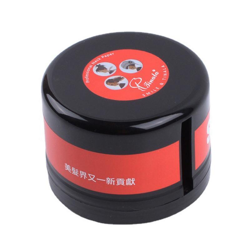 

Professional Hair Neck Strip Paper Case Barber Neck Paper Roll Holder Disposable Tissue Collar Tape Box Hairdressing Accessories