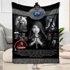 Gothic Style Blanket Durable Comfort Suitable for Office Chair Livingroom Chair Four Seasons Multipurpose Modern