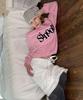 SINOON Boucle Logo Sweatshirt (Pink)