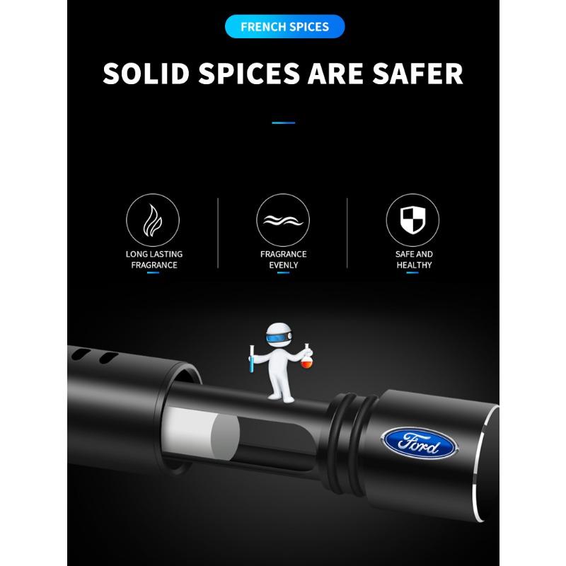 Car Air Outlet Aromatherapy Clip Car Outlet Perfume Solid Perfume For Ford Focus 2 3 MK2 MK3 Fiesta Mondeo Kuga Ecosport C-Max Auto Accessories