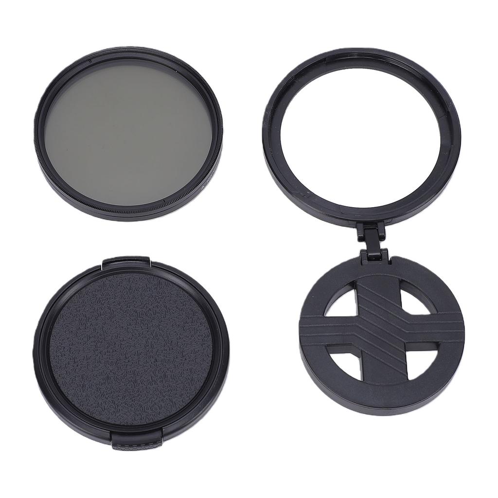 67mm Magnetic Phone ND Filter Support for MagSafe ND2 to ND400 Adjustable Neutral Density Filter for Photography