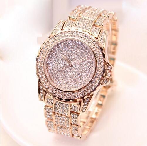 Explosive Rhinestone Alloy Steel Belt Watch, Women'S Fashion, Gypsy Women'S Watch
