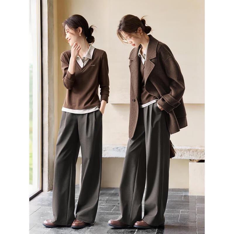 Women's Retro Melard Colorblock Patchwork Shirt