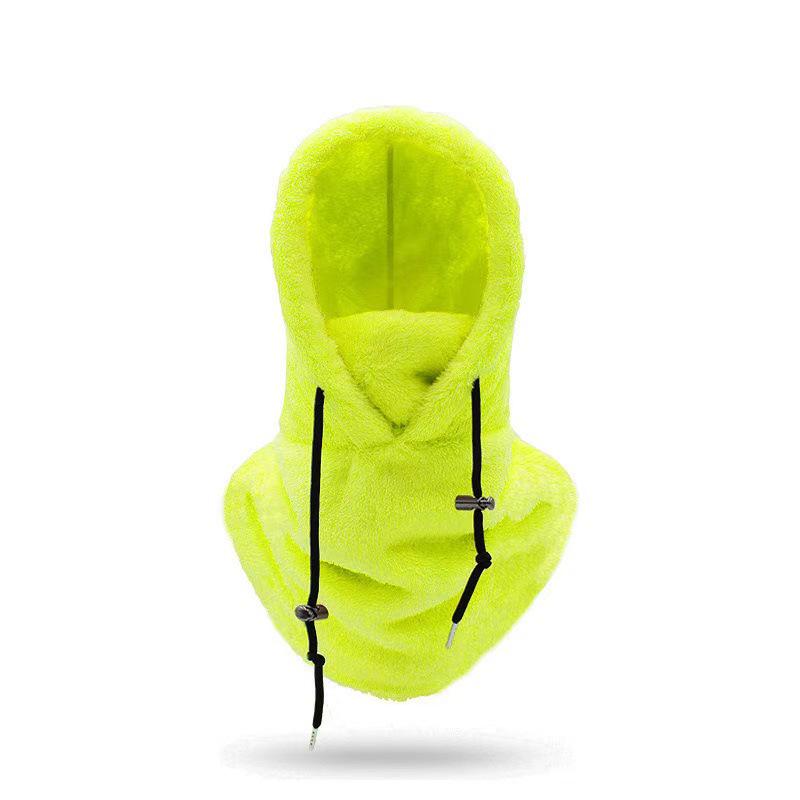 Winter Cycling Cap: Windproof, Cold-Proof, Thickened Neck Gaiter with Arctic Velvet Mask